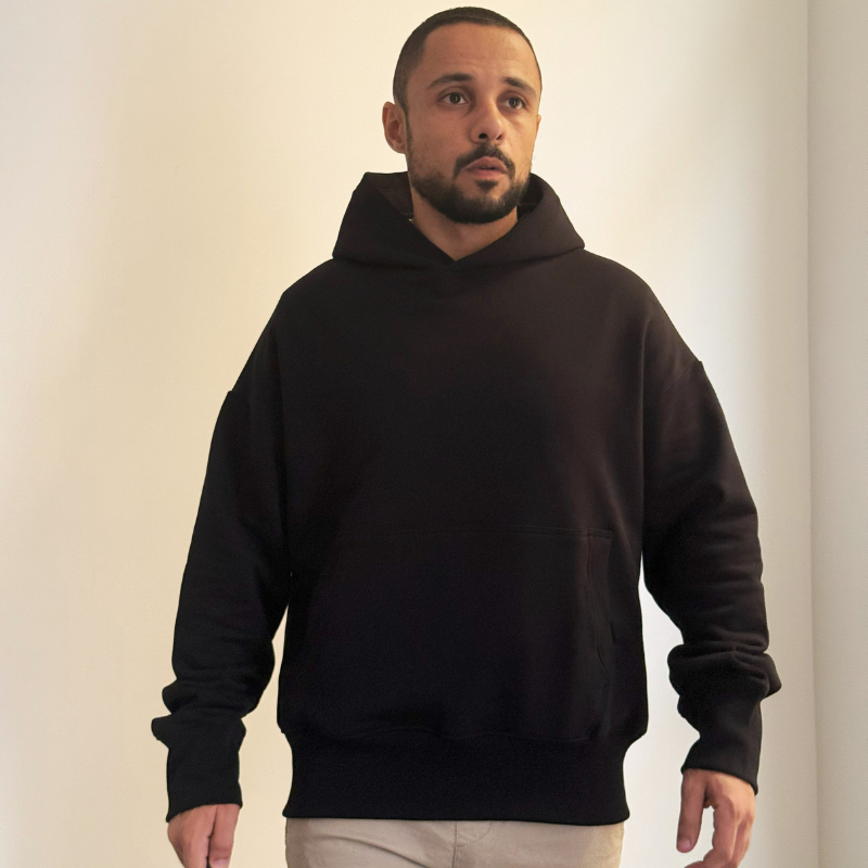 French terry hoodie
