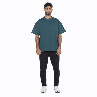Navy blue cotton oversized t-shirt