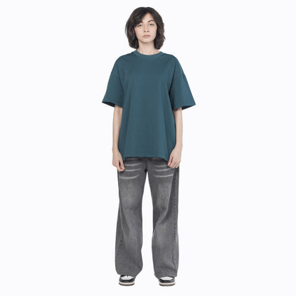 Egyptian cotton oversized crew neck tee