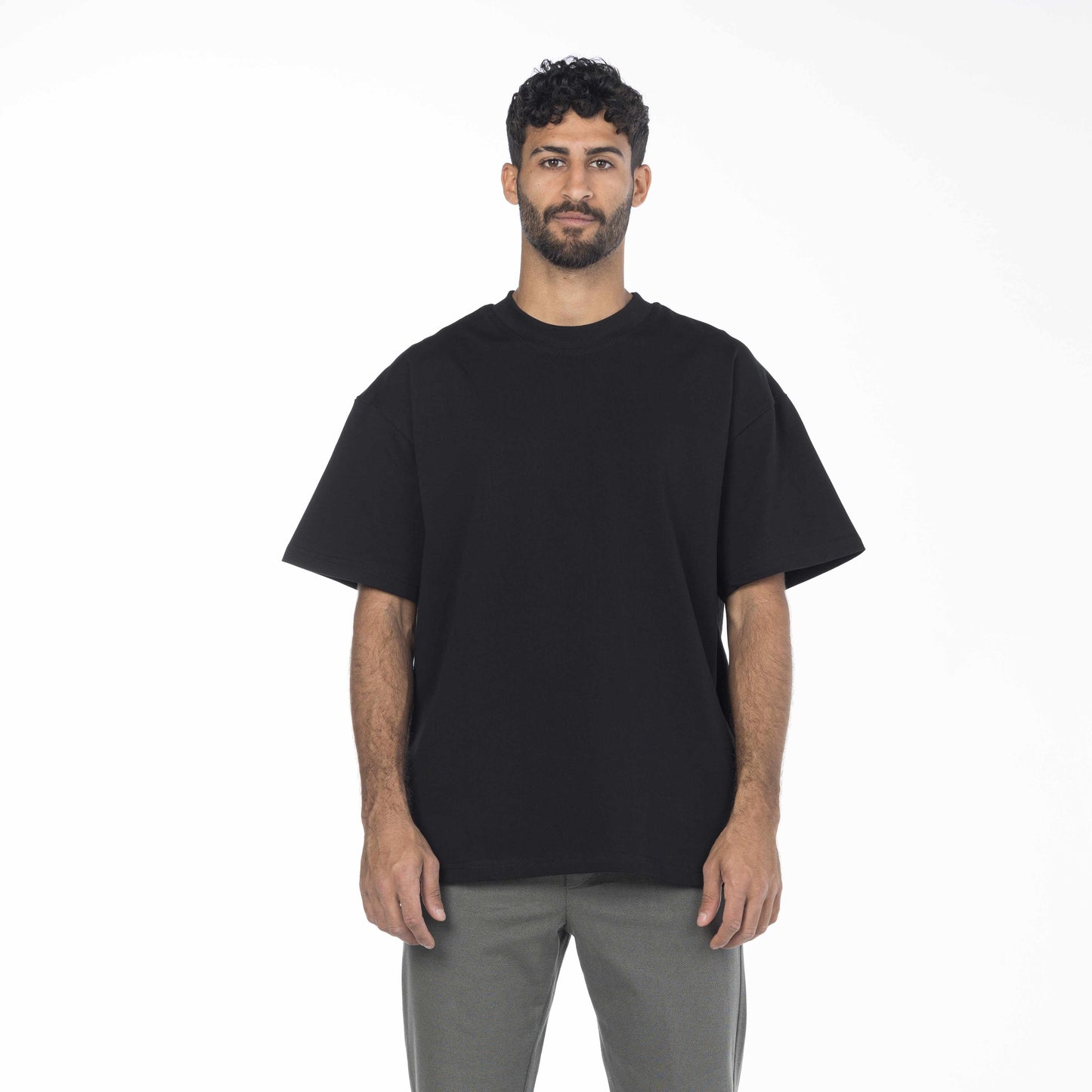 black Egyptian cotton tee