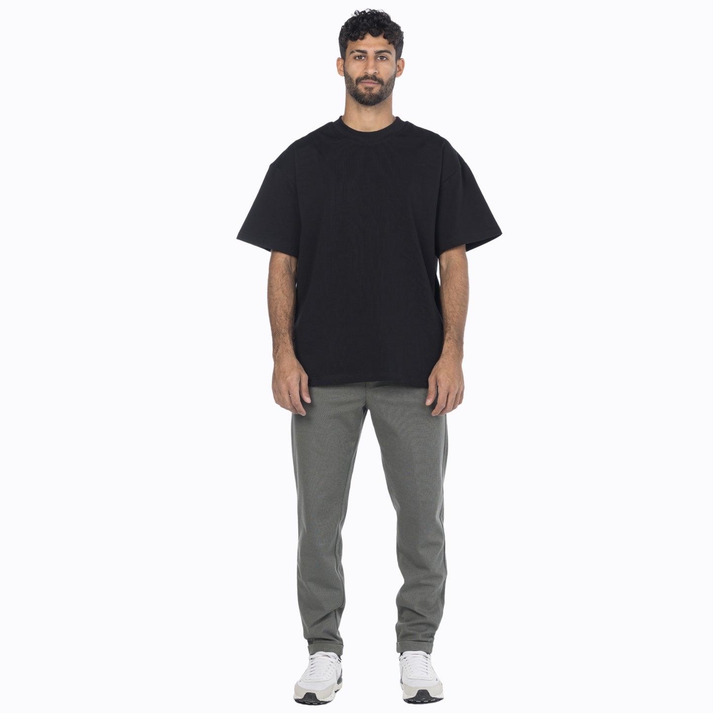 black Egyptian cotton shirt