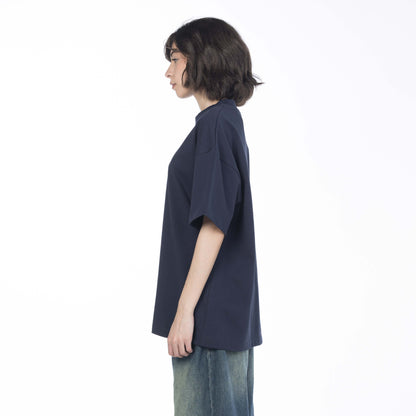 women drop shoulder Egyptian cotton tee